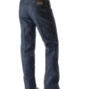 Wrangler Men's 13MWZ Dark Wash High Rise Rigid Cowboy Cut Straight Jeans -Wraner Clothing Shop 010058 88 P1