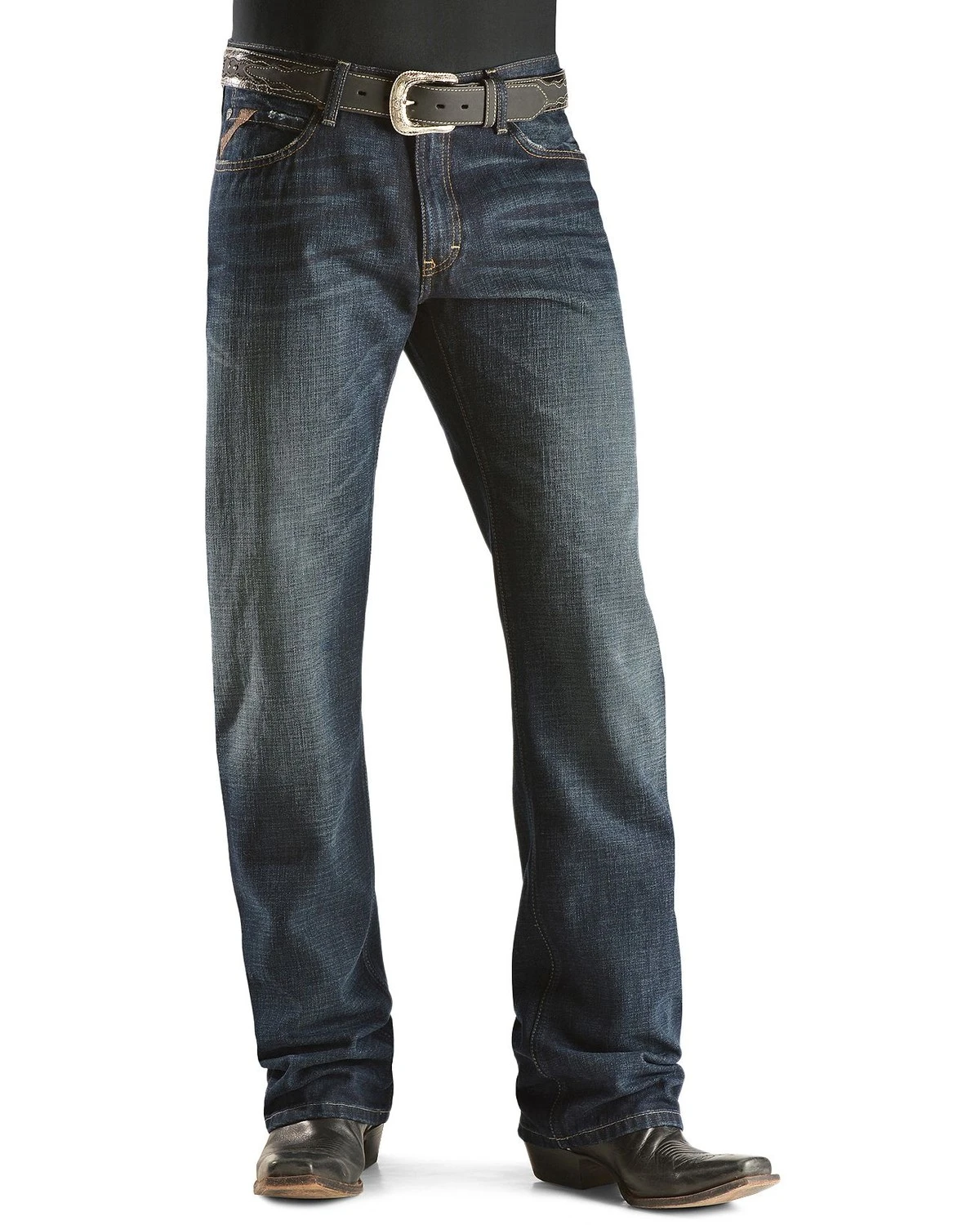 Ariat Denim Jeans - M4 Roadhouse Low Rise Relaxed Fit - Big & Tall 4 Ariat Denim Jeans - M4 Roadhouse Low Rise Relaxed Fit - Big & Tall - Image 2