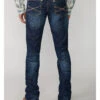 Stetson Men's Rock Fit Barbwire "X" Stitched Boot Jeans - Big & Tall -Wraner Clothing Shop 013739 CU P1