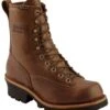 Chippewa Men's Lace-Up Logger Boots - Steel Toe -Wraner Clothing Shop 050G62 G4 P1