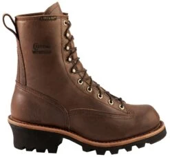 Chippewa Men's Lace-Up Logger Boots - Steel Toe -Wraner Clothing Shop 050G62 G4 RT