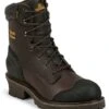 Chippewa 8" Waterproof & Insulated Lace-up Logger Boots - Composite Toe -Wraner Clothing Shop 050K49 47 P1