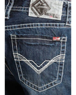 Rock & Roll Denim Men's FR Double Barrel Relaxed Fit Bootcut Jeans -Wraner Clothing Shop 0864K2 88 D2