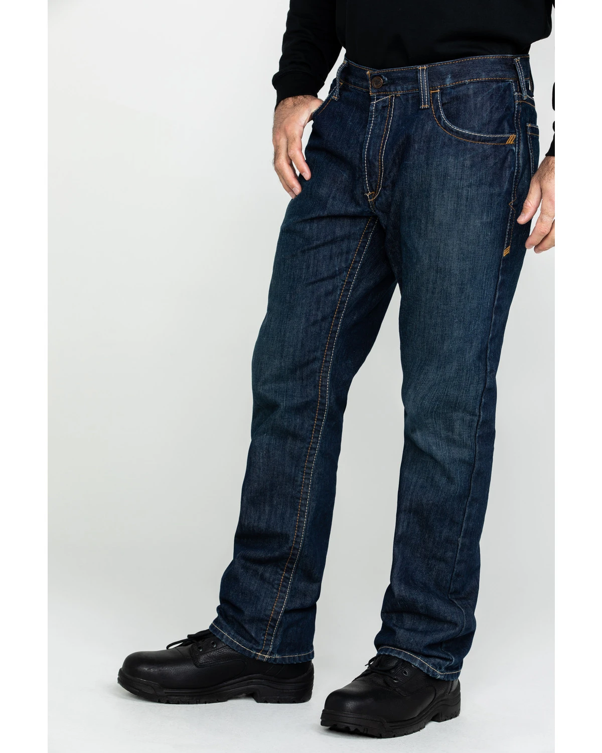 Ariat Men's Shale FR Bootcut Work Jeans 5 Ariat Men's Shale FR Bootcut Work Jeans - Image 3