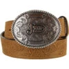 Justin Men's Floral Leather Trophy Belt -Wraner Clothing Shop 1000007708 200 P1