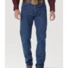 Wrangler Men's Medium Wash High Rise Original Cowboy Bootcut Jeans -Wraner Clothing Shop 1000023044 400 P1