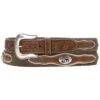 Nocona Cowboy Prayer Concho Tooled Billets Belt -Wraner Clothing Shop 120P58 22 P1