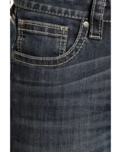 Rock & Roll Denim Men's Small "V" Reflex Revolver Slim Straight Jeans -Wraner Clothing Shop 2000212741 402 P4