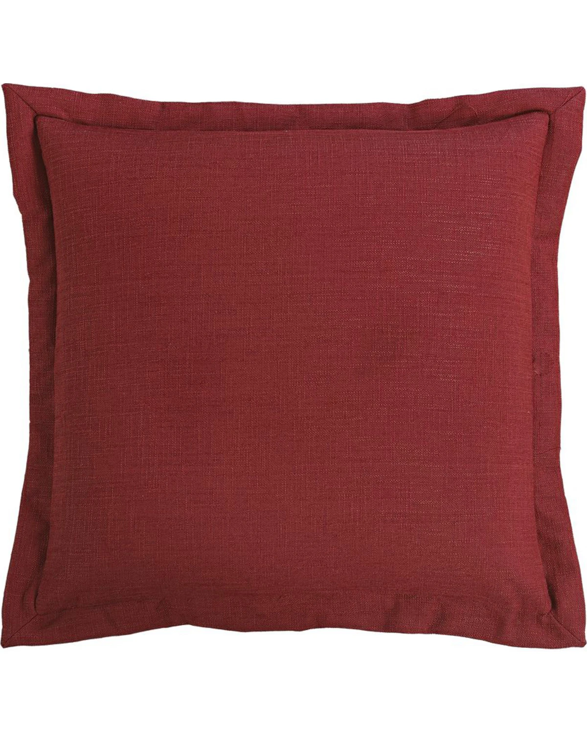 HiEnd Accents Red Euro Sham 3 HiEnd Accents Red Euro Sham