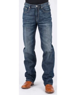 Stetson Men's 1520 Standard Fit Straight Jeans -Wraner Clothing Shop 2000234822 400 P2