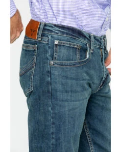 Wrangler Men's No.44 Slim Straight Leg McAllen Jeans -Wraner Clothing Shop 2000238151 400 D2