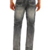 Rock & Roll Denim Men's Double Barrel Small "V" Straight Leg Jeans -Wraner Clothing Shop 2000241161 402 P1