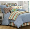 HiEnd Accents Light Blue Chambray 3-Piece Comforter Set - Super King -Wraner Clothing Shop 2000243091 450 P1