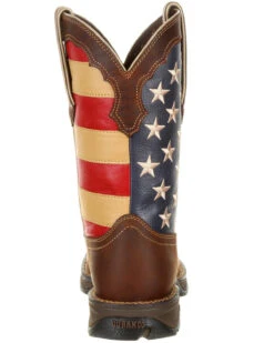 Durango Women's Lady Rebel Patriotic Flag Work Boots - Steel Toe -Wraner Clothing Shop 2000273957 200 P4