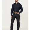 Kimes Ranch Men's Raw James Low Straight Bootcut Jeans -Wraner Clothing Shop 2000280246 400 P1