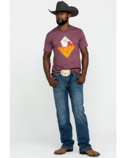 Rock & Roll Denim Men's X Stitch Double Barrel Relaxed Straight Jeans -Wraner Clothing Shop 2000283474 400 P3