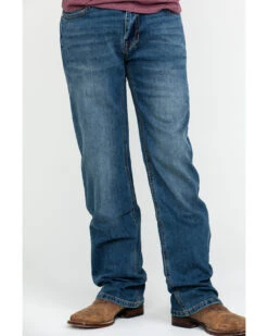 Rock & Roll Denim Men's X Stitch Double Barrel Relaxed Straight Jeans -Wraner Clothing Shop 2000283474 400 P4