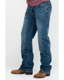 Rock & Roll Denim Men's X Stitch Double Barrel Relaxed Straight Jeans -Wraner Clothing Shop 2000283474 400 P6