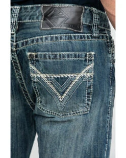 Rock & Roll Denim Men's Pistol Med Bootcut Jeans -Wraner Clothing Shop 2000283476 400 P2