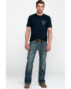 Rock & Roll Denim Men's Pistol Med Bootcut Jeans -Wraner Clothing Shop 2000283476 400 P3