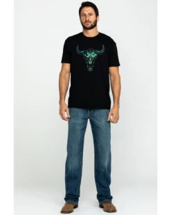 Cinch Men's Grant Medium Stonewash Mid Relaxed Bootcut Jeans -Wraner Clothing Shop 2000283510 402 P6