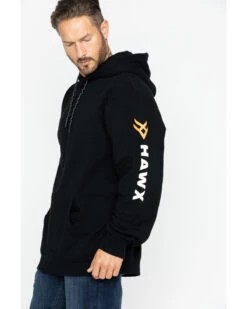 Hawx Men's Logo Sleeve Hooded Work Sweatshirt - Tall -Wraner Clothing Shop 2000284107 001 P4