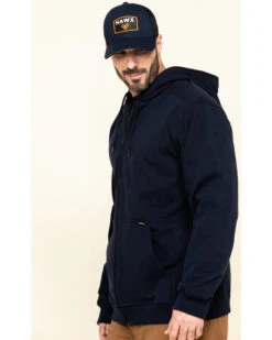 Hawx Men's FR Zip Up Fleece Work Hoodie - Big -Wraner Clothing Shop 2000284576 410 P3