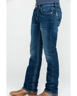 Cinch Men's Ian Medium Stone Wash Slim Boot Jeans -Wraner Clothing Shop 2000288366 402 P3