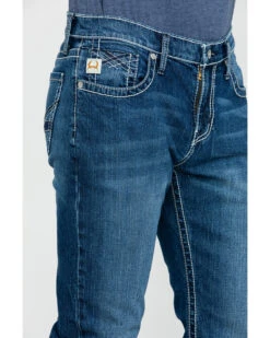 Cinch Men's Ian Medium Stone Wash Slim Boot Jeans -Wraner Clothing Shop 2000288366 402 P4
