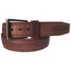 Berne Men's Distressed Brown Leather Belt