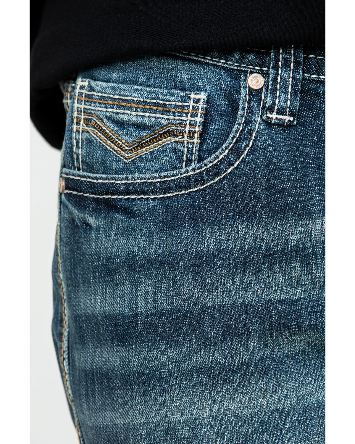 Rock & Roll Cowboy Men's Reflex Double Barrel Relaxed Bootcut Jeans 6 Rock & Roll Cowboy Men's Reflex Double Barrel Relaxed Bootcut Jeans - Image 4