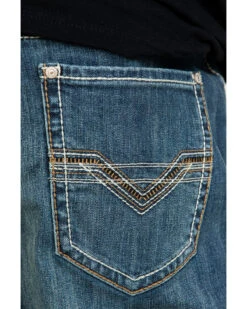 Rock & Roll Cowboy Men's Reflex Double Barrel Relaxed Bootcut Jeans 12 Rock & Roll Cowboy Men's Reflex Double Barrel Relaxed Bootcut Jeans -Wraner Clothing Shop 2000289965 400 P5