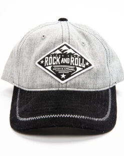 Rock & Roll Cowboy Men's Mountain Logo Patch Cap -Wraner Clothing Shop 2000290025 020 P4