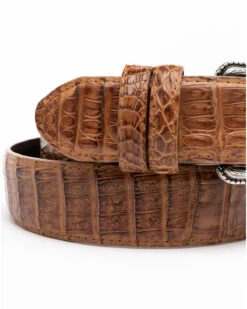 Cody James Men's Brown Hornback Caiman Exotic Belt -Wraner Clothing Shop 2000291698 200 P4