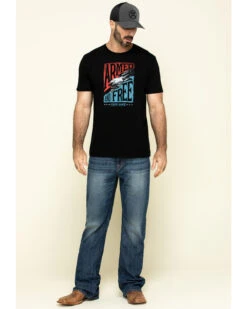 Cody James Men's Wolftooth Medium Wash Stretch Relaxed Bootcut Jeans -Wraner Clothing Shop 2000295737 400 P6