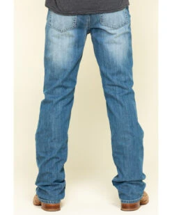 Cody James Men's Clovehitch Stackable Light Wash Stretch Regular Straight Jeans