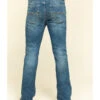 Cody James Men's Hawken Medium Wash Crosshatch Stretch Slim Bootcut Jeans -Wraner Clothing Shop 2000295742 400 P1
