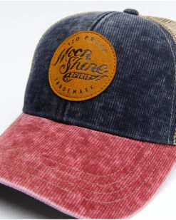 Moonshine Spirit Men's Circle Logo Medallion Patch Mesh Cap -Wraner Clothing Shop 2000309881 900 P2