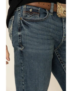 Cody James Core Men's High Roller Top Tier Medium Wash Stretch Slim Bootcut Jeans -Wraner Clothing Shop 2000312860 400 P3