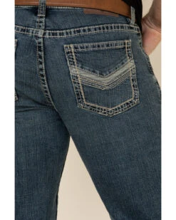 Cody James Core Men's High Roller Top Tier Medium Wash Stretch Slim Bootcut Jeans -Wraner Clothing Shop 2000312860 400 P4
