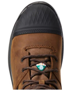 Ariat Men's Turbo Outlaw Waterproof Work Boots - Carbon Toe -Wraner Clothing Shop 2000321404 201 P4