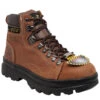 Ad Tec Women's Brown 6" Work Boots - Steel Toe -Wraner Clothing Shop 2000323290 200 P1