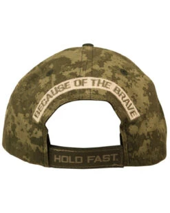 Hold Fast Men's Land Of The Free Camo Print Ball Cap -Wraner Clothing Shop 2000323415 340 P2