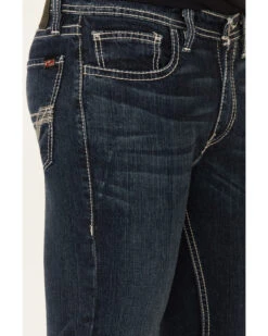 Rock & Roll Denim Men's FR Dark Reflex Revolver Slim Straight Work Jeans -Wraner Clothing Shop 2000323863 401 P4