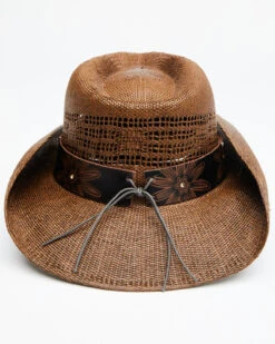 Shyanne Girls' Shane Raffia Straw Western Hat -Wraner Clothing Shop 2000325058 200 P2