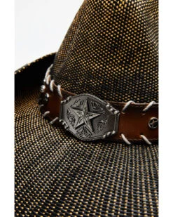 Cody James Boys' Brown O John Bangor Straw Western Hat -Wraner Clothing Shop 2000325060 200 P3