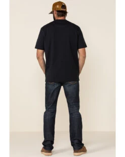 Moonshine Spirit Men's Eating Iron Dark Stretch Slim Straight Jeans -Wraner Clothing Shop 2000325524 400 P5