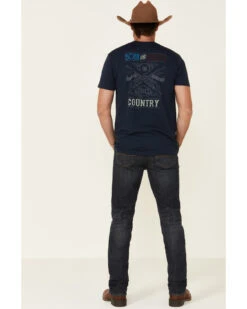 Cody James Men's Barn Sour Dark Wash Stretch Slim Straight Jeans -Wraner Clothing Shop 2000325573 400 P3