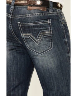 Rock & Roll Denim Men's Dark Double Barrel Relaxed Straight Leg Jeans 10 Rock & Roll Denim Men's Dark Double Barrel Relaxed Straight Leg Jeans -Wraner Clothing Shop 2000333350 400 P4