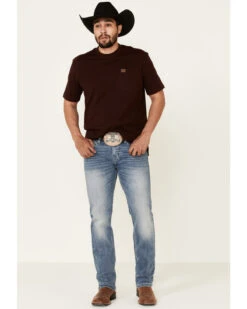 Rock & Roll Denim Men's Light Vintage Revolver Stretch Slim Straight Jeans -Wraner Clothing Shop 2000333354 400 P3